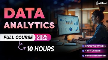 Data Analytics Course | Data Analytics Full Course [Roadmap, Projects Included] | Intellipaat