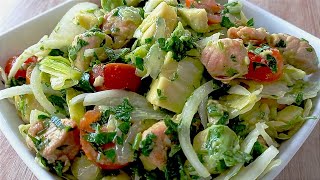 ✨ Ensalada nutritiva, saludable y deliciosa para almorzar o cenar. 🥗