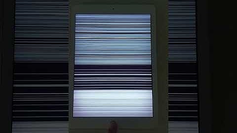 Ipad mini 2 retina flickering white lines issues. Music by The backyardigans "INTO THE TICK OF IT.