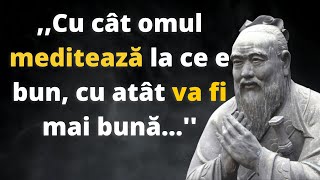 Confucius - 36 Citate Înțelepte Cu Impact Motivațional - Cuvinte Frumoase