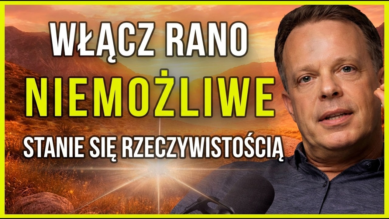 Posłuchaj RANO a Dziś Będzie TAK DOBRZE Że Wyda się NIELEGALNE | Dr. Joe Dispenza