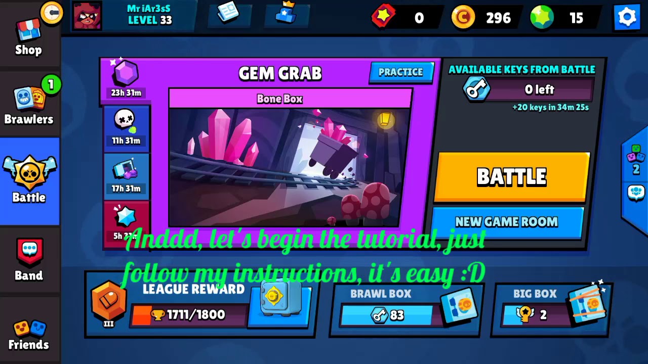 how to change color name on brawl stars