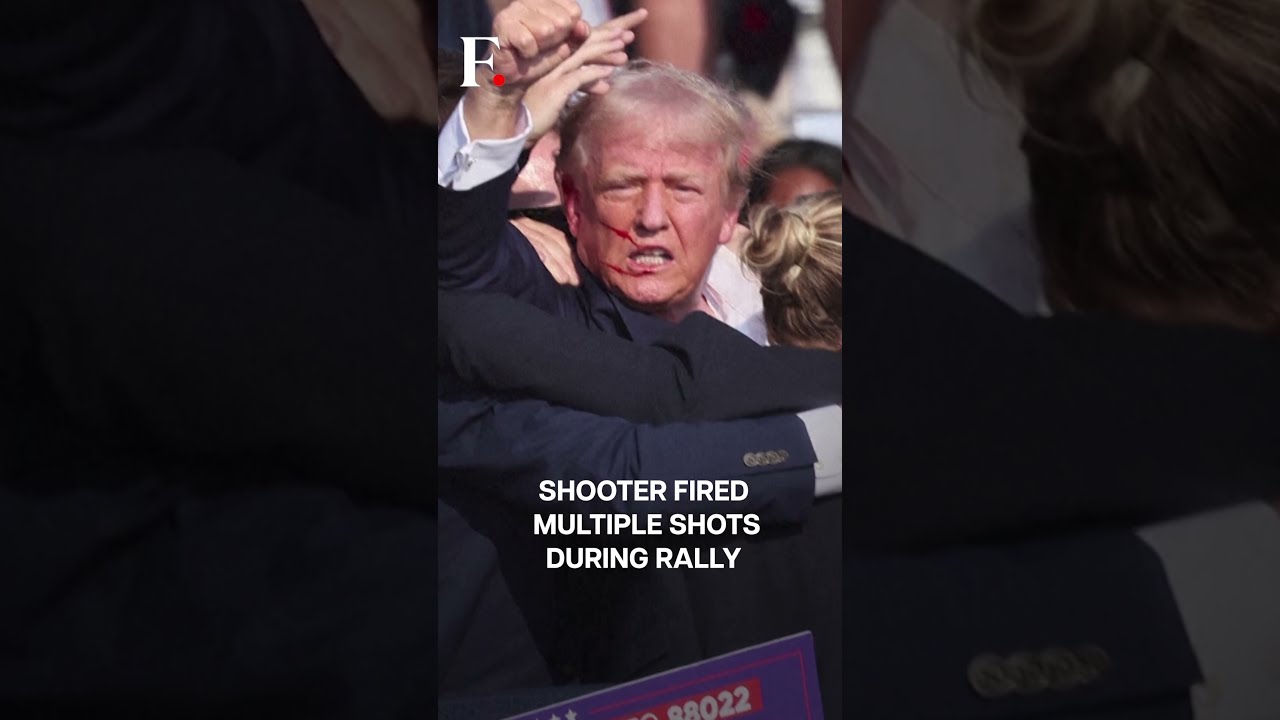 US Donald Trump Shot During Rally In Pennsylvania Subscribe To Firstpost