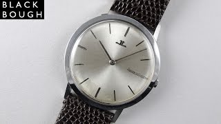 Steel Jaeger-LeCoultre Ref. 1901 vintage wristwatch, circa 1965
