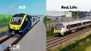 SCR Trains in real life: Connect (2022) | #robloxscr