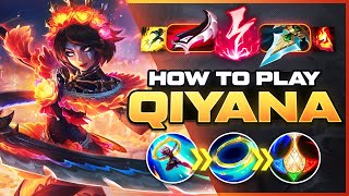 HOW TO PLAY QIYANA SEASON 13 | BEST Build & Runes | Season 13 Qiyana guide | League of Legends