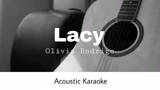 Olivia Rodrigo - Lacy (Acoustic Karaoke) Resimi