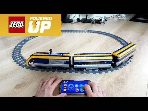 LEGO Powered Up app test with new 2018 train! ?