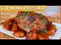 CUPIM NA PANELA DE PRESSÃO COM BATATAS I DESMANCHA NA BOCA DE TÃO MACIO