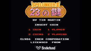 Arcade Longplay [1159] Spelunker II: 23 no Kagi (JP)