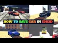 How to save car in indian bike driving 3d #jady cartoon 