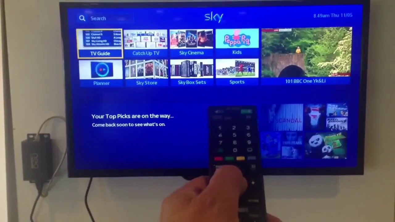 Controlling Sky using CEC-IP - YouTube