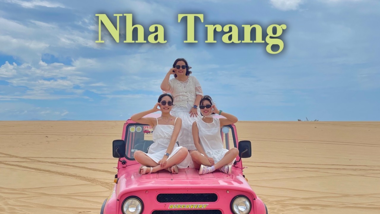 여행 VLOG l 베트남 나트랑 여행 3편 (판랑사막투어) : 반미판, 나트랑 담시장, 라냐 곱창쌀국수, 아이리조트 머드스파