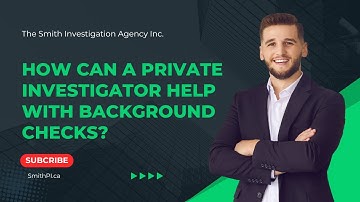 How can a private investigator help with background checks?