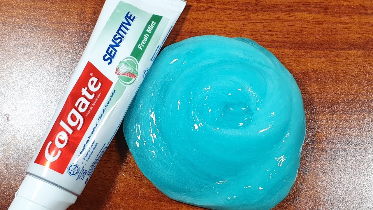 No Glue And No Borax Colgate Slime Testing Colgate Slime And Sugar