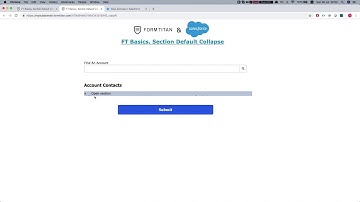 Set the Section collapsed by default