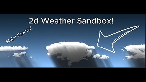 Supercells Life and Death with tornado! | 2d Weather Sandbox!
