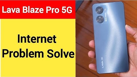 How to fix no network problem, Lava Blaze Pro 5G me internet problem solve kaise karen