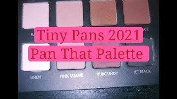 Tiny Pans Pan That Eyeshadow Palette INTRO