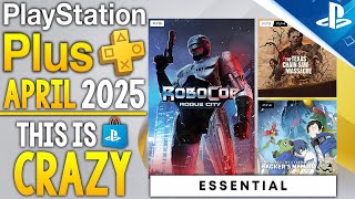 PS PLUS April 2025 Games Revealed - This is CRAZY! (PlayStation Plus April Games 2025 PS+)