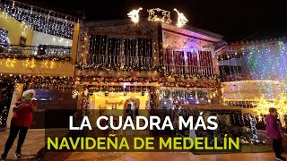 La cuadra más iluminada de Medellín está en Santa Mónica | El Colombiano