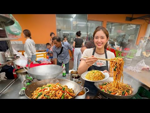 🍜🔥 Cambodia’s BEST Fried Rice & Noodles! Street Food You Can’t Miss! 🇰🇭
