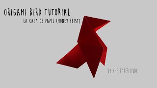 Learn how to fold the origami bird from #lacasadepapel made by
#theprofessor also seen in #heavyrain #quanticgames difficulty: easy
paper used: 11 cm x 11...