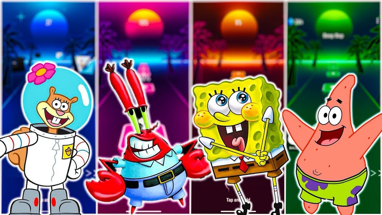 Squidward vs Patrick vs Spongebob vs Plankton 🎶 Who Will Win? - YouTube