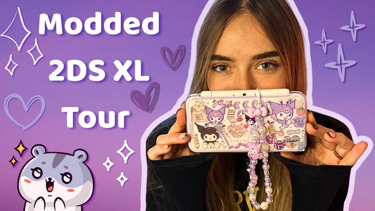 MODDED 2DS XL TOUR 💜✨