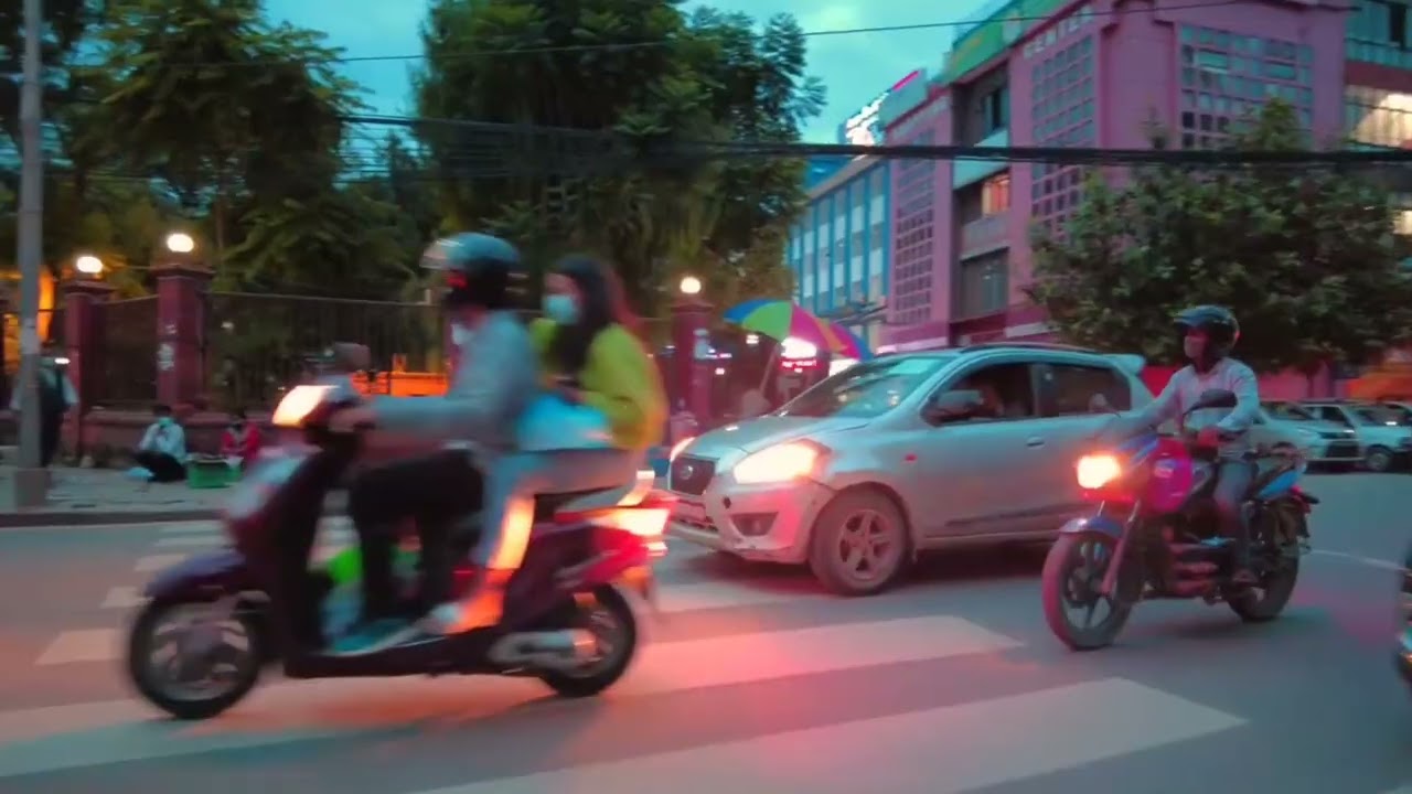 Kathmandu at Night 🇳🇵 | City Lights & Nightlife | Travel Vlog