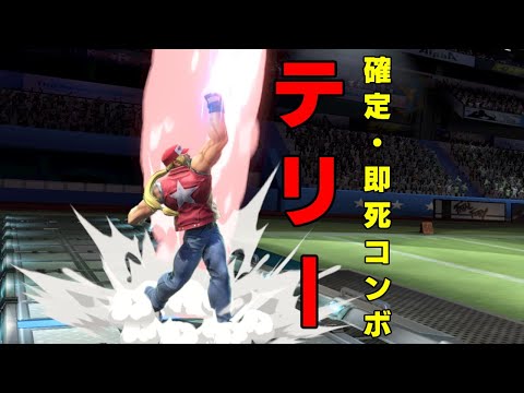 テリーの確定・即死コンボ集【スマブラSP】
