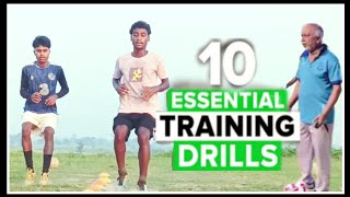 IMPROVE Your Game With These 10 Essential Drills Football Practice Video 2025