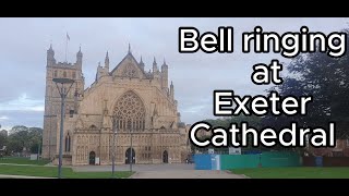 Bell ringing at..... Exeter Cathedral! (Including going up to the belfry)