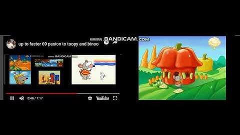 up to faster 70 pasion to toopy and binoo