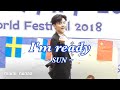 18.09.24 MAP6 《I&#39;m  ready~JP.ver~》SUN(썬)CAM @神戸ワールドフェスティバル2018