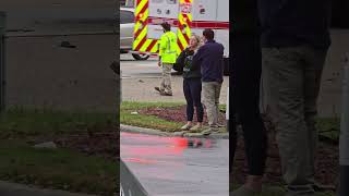 BAD ACCIDENT AT 120 CHAPEL HILL ROAD IN MCHENRY IL #accident #carcrash 