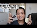 FRESH &amp; FLAWLESS MAKEUP TUTORIAL | CHIT CHAT | Kathryn Elleese