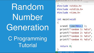 Random Number Generation | C Programming Tutorial