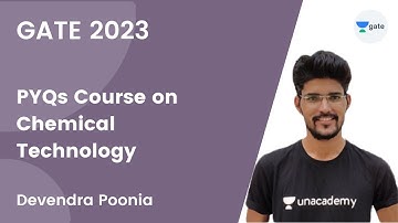 Chemical Technology | Part 2 | PYQs Course on Chemical Technology | GATE 2023 | Devendra Poonia