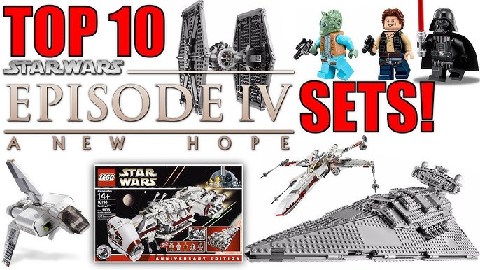 site:youtube.com lego star wars a new hope Top 10 LEGO Star Wars Episode 4 Sets! A New Hope | Millennium Falcon, Star  Destroyer, Tie Fighter | - YouTube