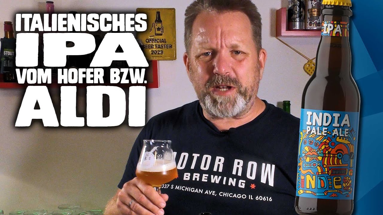 Schon wieder ALDI INDIA PALE ALE BIRRA FLEA YouTube
