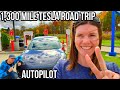 1,300 Mile Road Trip in the Tesla Model 3 | Super Charging | Navigate on Auto Pilot | Part 1 |