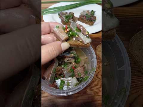 ЗАКУСКА С СЕЛЁДКИ!
