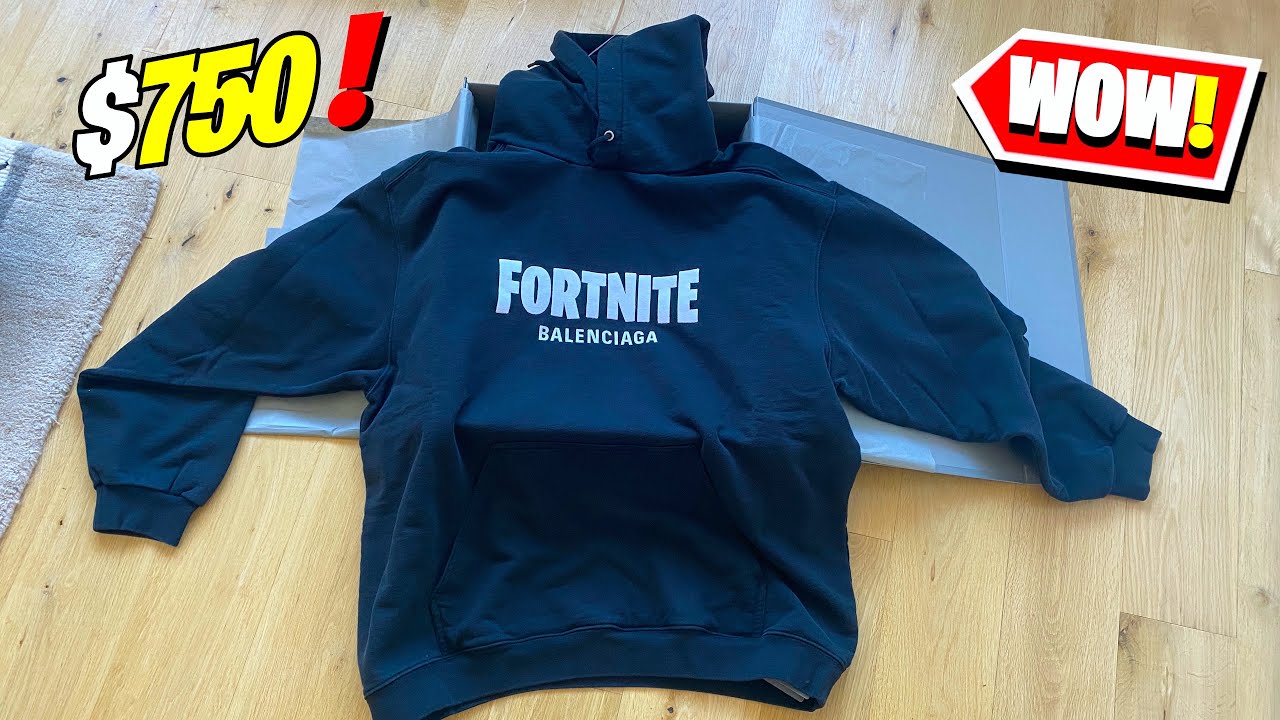 Show off how much of a Fortnite fan you are with $725 Balenciaga