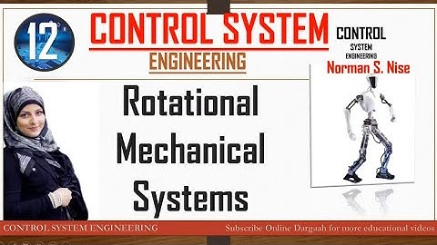 LEC-12-Control Systems-Rotational Mechanical Systems-Transfer Function-Examples