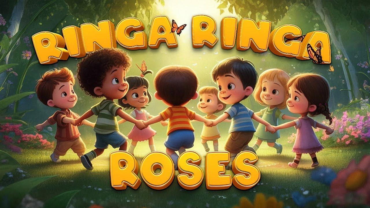Ringa Roses Game Ringa Ringa Roses - InspireToon Tales Nursery Rhymes & Kids Poems - YouTube