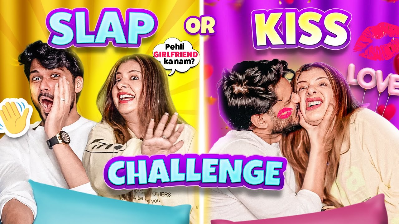 SLAP OR KISS | HUSBAND WIFE CHALLENGE