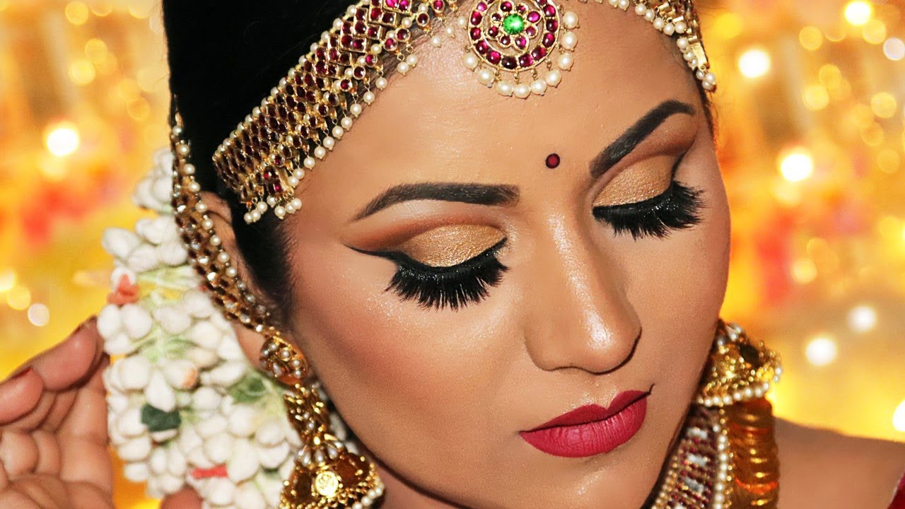 Step By South Indian Bridal Makeup