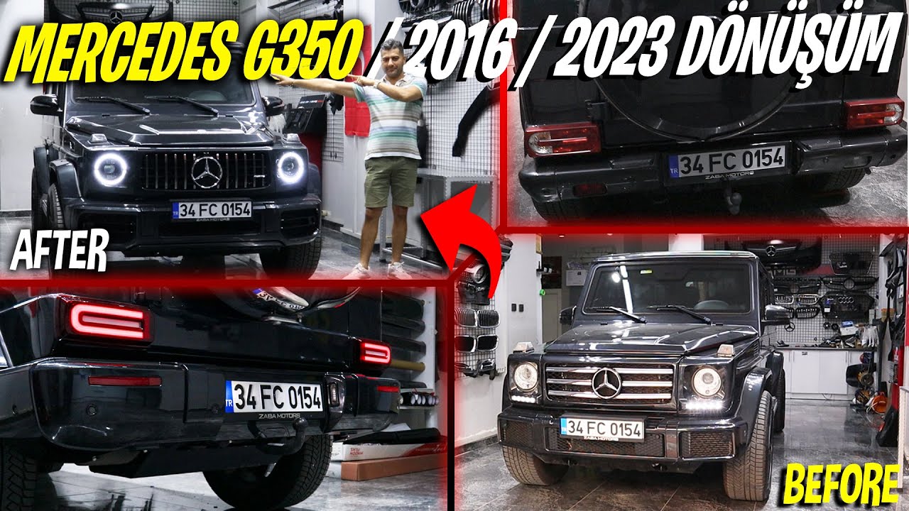 MERCEDES G SERİSİ / 2016 / 2023 DÖNÜŞÜM