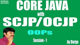 Core Java With OCJP/SCJP: OOPs(Object Oriented Programming)Part-1||Introduction||data hiding